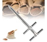 Soil Grain Probe Sampler, Stainless Steel Sampling Probe 19-48mm Diameter 100-200cm Length(200cm,48mm)