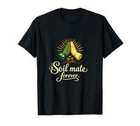 Soil Mate Forever Plant Parent Cottagecore Design T-Shirt