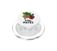 Soil Mates Funny Veggie Pun PopSockets PopGrip for MagSafe