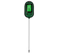 Soil Meter - Portable LCD Display Analyzer Device, Plant Moisture Light PH Tester Tool, Compact Gardening Equipment | Accurate Sensor Probe, Reliable Monitoring Solution For Indoor Outdoor Farm Use