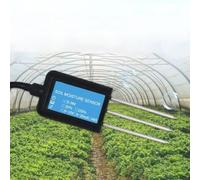 Soil Moisture Detector, Electrical Conductivity Sensor Real-Time Monitoring IP68 Waterproof Epoxy Resin For Agricultural Irrigation(E)