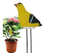 Soil Moisture Meter - Bird-Shaped Plant Moisture Meter | Intelligent Plant Hygrometer Resin Garden Decoration for Orchard Farm Lawn Agriculture Greenhouse Bonsai Indoor Potted Birthday