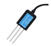 Soil Moisture Sensor Probe with Temperature & Conductivity Detection - IP68 Waterproof - 0-5V / 0-10V / 4-20mA Output for Irrigation & Environmental Monitoring Applications(C)