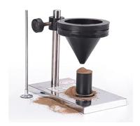 Soil Moisture Tester, Soil Swelling Rate Measurement Tool, 10ml Funnel Cup with Stirrer, Detachable Design for Accurate Soil Cohesion Measurement