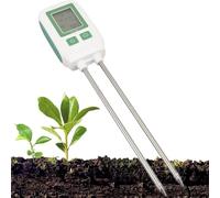 Soil Nutrient Tester, Dual-Probe Meter for NPK and Temperature Analysis, High Accuracy for Horticulture and Greenhouse Soil Testing