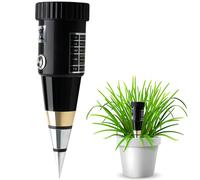 Soil pH Meter and Moisture Tester - 2-in-1 Precision Measurement Tool for Garden, Nursery, and Orchard Use - No Batteries Required