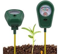 Soil pH Tester, 3-in-1 Soil Moisture Meter for Plants, Plant Soils pH and Moisture Meter for Plants, Soils Test Kit for Garden Lawn Potted Plant, No Battery Needed, Indoor Outdoor Use (S-1pcs)