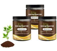Soil Pro Activator, Professional Bone Meal Fertilizer, Soil Activated Treasure, Dirt Health Booster, Organic Soil Activator & Plant Fertilizer, Improve Soil Carbon Sequestration (3pcs)