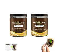Soil Pro Activator,Professional Bone Meal Fertilizer,Soil Activated Treasure,Dirt Health Booster, Organic Soil Activator & Plant Fertilizer,Lawns And Gardens,Improve Soil Carbon Sequestration (2 Pcs)