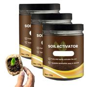 Soil Pro Activator,Professional Bone Meal Fertilizer,Soil Activated Treasure,Organic Soil Activator & Plant Fertilizer,Lawns And Gardens,Improve Carbon Sequestration (3 PCS)