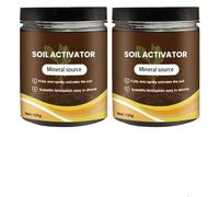 Soil Pro Activator, Soil Activator for Plants, Soil Activated Treasure Soils, Loosening Agent, Water-Soluble Formula Revitalizes Compacted Soils for Vegetables,Flowers,Lawns (2pcs)