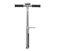 Soil Sampler Probe, 22.8in Stainless Steel T Style Handle Soil Test Kits with Ejector and Foot Pedal, Soil Sampler Tool with Core Sampling Area for Garden Lawn Farm or Golf Course
