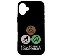 Soil, Science, Sustainability Agricultural Science Case for iPhone 16 Plus