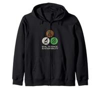 Soil, Science, Sustainability Agricultural Science Zip Hoodie