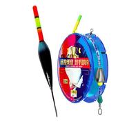 Soil-searching fishing line, pre-tied automatic float, day and night float line group, complete set, for adults, professionals, enthusiasts, beginners, amateurs, women