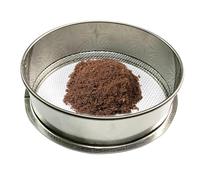 Soil Sifter - Garden Soil Sifter, Sieve for Sand Rocks Dirt Compost, Garden Potting Mesh Sieve Sifting Pan, Stainless Steel Soil Sieve Sifting Screen for Dirt, Sand, Rock, Filtration, Compost