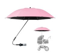 Soil Stroller Umbrella - Stroller Umbrella Sun Shade, UV Canopy Attachment | Extra Large Waterproof, 360 Degree Rotation, Ideal for Outdoor Baby Strollers, Chairs