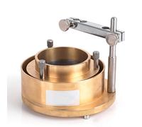 Soil Swelling Rate Meter, Soil Free Swelling Rate Tester, Brass Construction, Disassembly Design, Deformation-resistant, 2.5kg Weight for Laboratory Testing