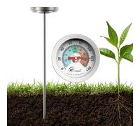 Soil Temperature Thermometer - Garden Soil Thermometer 7 Inch,Easy-to-Read Soil Thermometer for Planting, Outside Thermometer, Ground Temperature Thermometer, for Ground, Compost, Seeding