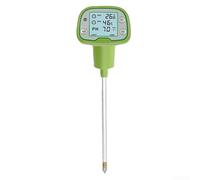 Soil Tester, 1 Pack pH Meter, Temperature Humidity Light Detector, Accurate Readings for Garden Farm Agriculture