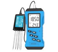 Soil Tester, 7 in 1 NPK Meter for Nitrogen, Phosphorus, Potassium, pH, Moisture, Nutrient Conductivity, High Accuracy Digital Soil Test