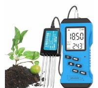 Soil Tester - 7 in 1 NPK, pH, Moisture and Nutrient Meter, High Accuracy Digital Fertility Test for Nitrogen, Phosphorus, and Potassium