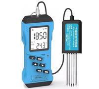 Soil Tester, 7 in 1 Soil Meter for Nitrogen, Phosphorus, Potassium, pH, Humidity, Moisture, Nutrient, and Conductivity Analysis