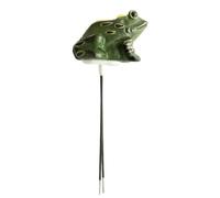 Soil Tester - Frog Shape Garden Plant Monitor | Smart Reusable Resin Testing Tool, Accurate Hydroponic Tester for Indoor Outdoor Lawn Farming Planting