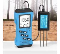 Soil Tester, Moisture Meter, pH Meter, Sunlight & Fertility Tester for Gardening, High Accuracy Digital Soil Test for Farming and Outdoor Plants