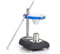 Soil Testing Tool - Soil Swelling Rate Tester with Funnel and Measuring Cup, 10mL Capacity, 20mm Inner Diameter for Geotechnical Moisture Content Analysis