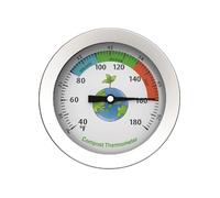 Soil Thermometer Long Stem For Seeding And Transplanting Garden Temperature Measurement 10~76°C Compost Thermometer