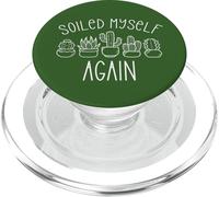 Soiled Myself Again Funny Plant Pun PopSockets PopGrip for MagSafe
