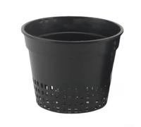 Soilless Cultivation Net Basket Set 12 Pieces with Plastic Pots Compatible with Various Growing for MEDIA and Supporting Root Development in Hydroponics