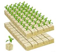 Soilless Cultivation Wool Block Grodan Cubes Lightweight and Porous Planting Solution (30 * 30 * 40mm)
