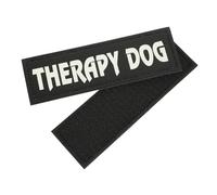 SOIMISS 1 Pair Dog Harness Patch Dog Vest Patch Practical for Walking at Night Leather Material Stylish and Comfortable Texture for Walking at Night