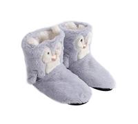 SOIMISS 1 Pair Dusty Blue Indoor Skid Winter Boots for Adults Soft Warm Floor Boots Easy to Wear Non Slip Design for Autumn Winter for Family Friends