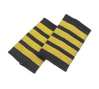 SOIMISS 1 Pair Pilot Shoulder Boards Epaulets for Cosplay and Stage Costume, Polyester Material with Professional Appearance and Unique Design, for Flying Clubs and Driving Schools