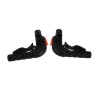 SOIMISS 1 Pair Wheelchair Hand Brake Lever Replacement, Ergonomic Design with Stable Control, Sturdy Plastic and Metal Material, Suitable for Manual Wheelchairs and Senior Walkers,