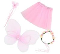 SOIMISS 1 Set Butterfly Costume Set for with Wings Headband Skirt Wand Creative Dress Up for Halloween Parties and Cosplay Events