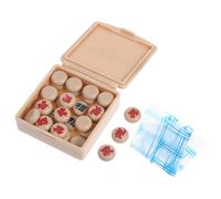 SOIMISS 1 Set Dollhouse Miniature Chinese Chess Set Realistic Xiangqi Game Pieces Creative Decoration for Dollhouse Accessories Compact Portable Design for Imaginative Play