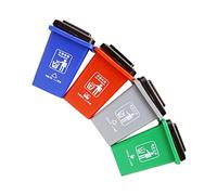 SOIMISS 1 Set Educational Garbage Can Model Interactive Recycling Game for Board Game Enhance Memory Wisdom for Childrens Early Learning Activities