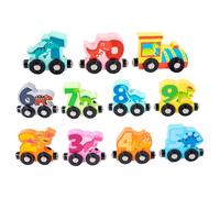 SOIMISS 1 set Educational Wooden Train Set for Enhances Hand Eye Coordination Imagination Safe Early Learning with Attractive Dinosaur Design for Boys for Playtime
