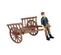 SOIMISS 1 Set Farm Model Set with Assembled Car Figures Realistic Micro Landscape Props for Educational Playset for Boys and Stimulates Imagination and Practical Skills