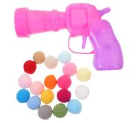 SOIMISS 1 set Interactive Cat Launch Ball Launcher Plush Balls Engaging Outdoor Indoor Plaything for Kittens Durable Lightweight Furry for Cats for Enrichment Fun Activities