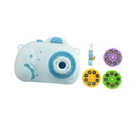 SOIMISS 1 Set Musical Projection Camera for Early Education Sleep Projector with Random Color Slides Engaging Pattern Cognition Brain Development Random Color