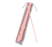 SOIMISS 1 Set Soprano Recorder for Educational Music Pink Food Grade Flute for Beginners for Boys and Learning and Fun