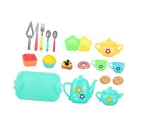 SOIMISS 1 Set Tea Pot Set for Simulation Tea Ware Plaything with Cups Containers Safe Portable Party Accessories for Boys for Imaginative Play