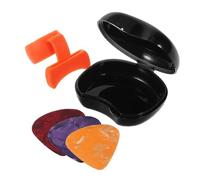 SOIMISS 1 Sets Ergonomic Guitar Finger Pick Holder Silicone Grips for Electric and Acoustic Guitars for Beginners Enhances Strumming Technique Quality Sound