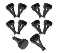SOIMISS 10 Pcs Car Air Vent Clips for Air Fresheners Plastic and Iron Material Holds Fragrance Pads Securely Minimalist Design Suitable for Outlets