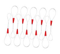 SOIMISS 10 Pcs Electrician Fish Tape Wire Harness Puller Cable Puller Device for Heavy Duty Wiring Installation Prevents Wear and Ensures Easy Cord Fishing Through Tight Spaces